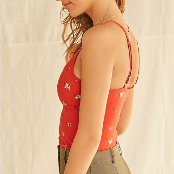 Mini Floral Top Sz S - Picture 2 of 6